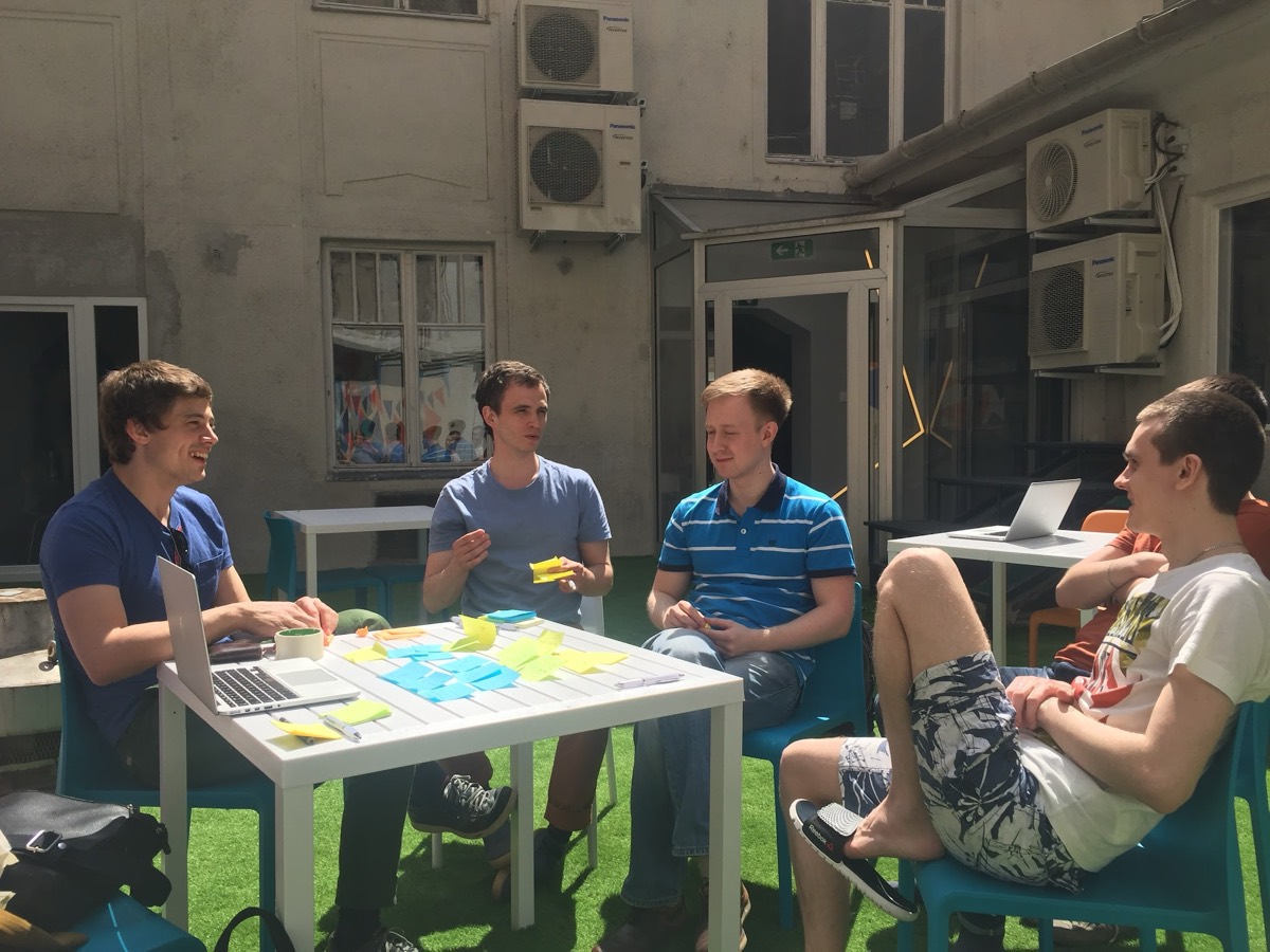 Air HR team at their first offsite in Budapest